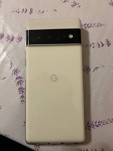 google pixel 6 про: Google Pixel 6 Pro, Колдонулган, 256 ГБ, түсү - Ак, 1 SIM