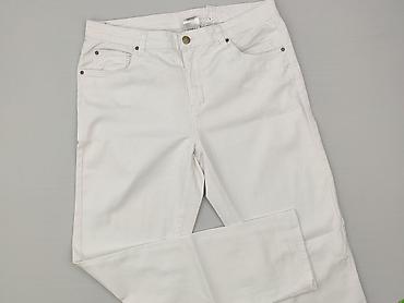 szerokie spodnie pull: Jeansy damskie, rozmiar L — 1