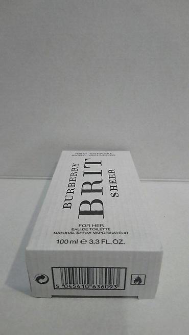 Parfemi: BURBERRY BRIT SHEER EDT100ML TSTR | Burberry Brit Sheer edt100ml — 4