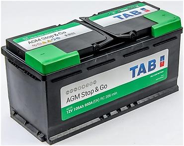 e39 akumulator: TAB, 105 ah, Orijinal, Almaniya, Yeni — 2