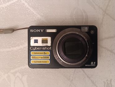 çanta: Sony Cyber‑shot rəqəmsal fotoaparat - 8.1 MP həlli - Carl Zeiss