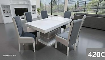 Stilske garniture: Trpezarijski setovi – više modela - Set 1 (prikaz 1 i 4) – 640€: - — 33