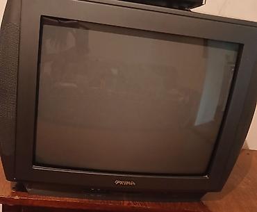 televizor arxasi: PRIMA kineskop televizor - Ekran: təxminən 21–25 düymlük klassik CRT — 1