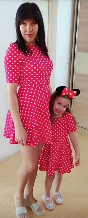 Haljine: Haljine za mame i devojcice - rade se u velicinama od 1 do 12, i za — 27