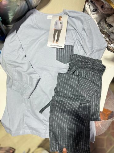 Домашние костюмы: Мужские пижамы Vienetta Man — турецкое качество. Комплектация: - — 3