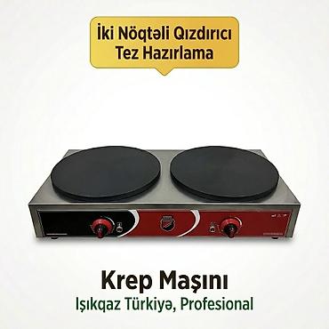 🥞 İşıkgaz 2-li Elektrikli Krep Maşını (Türkiyə) 🏗️ Keyfiyyət və Brend lalafo.az -da 🥞 İşıkgaz 2-li Elektrikli Krep Maşını (Türkiyə) 🏗️ Keyfiyyət və Brend