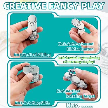 Другое для спорта и отдыха: Антистресс игрушка офисная, металлический слайдер, для развития at lalafo.kg — 4 Другое для спорта и отдыха: Антистресс игрушка офисная, металлический слайдер, для развития — 4