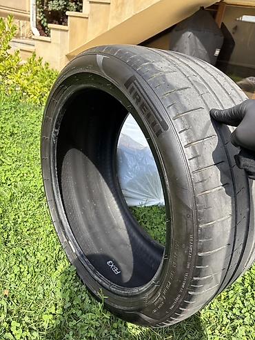 Təkərlər: İki ədəd Pirelli Pzero PZ4 Ulduzlu təkər (BMW üçün) Radius təkər — 4