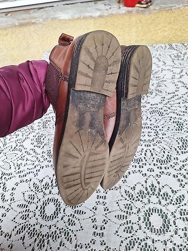 luze o: Tamaris kožne čizme – veličina 38 - Gazište: 24 cm - Materijal — 5