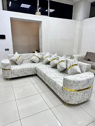Divanlar: Künc divan, Yeni, Açılmayan, Bazasız, Parça, Çatdırılma yoxdur — 1