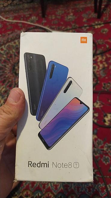 redmi note 8t: Redmi Note 8T, 128 GB, rəng - Ağ, Barmaq izi — 3