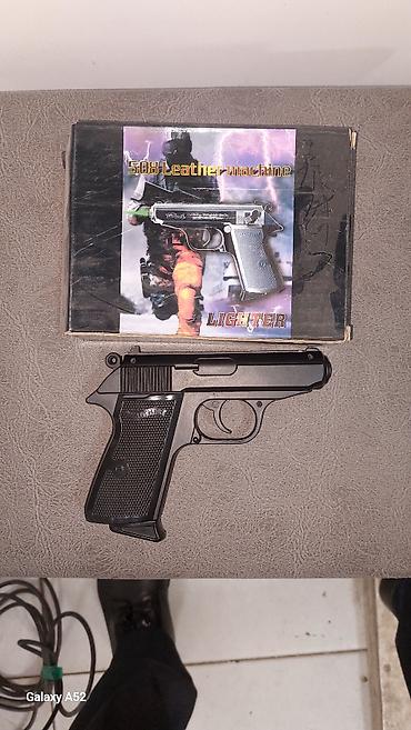 airsoft silah satış: Pistolet formalı alışqan – “508 Leather Machine” model - Realistik — 1
