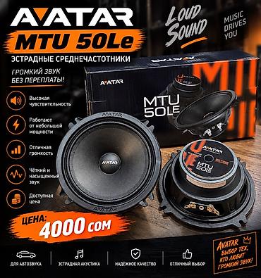 avata: AVATAR – громкие динамики 13 см для автозвука Варианты: - AVATAR MTU — 2