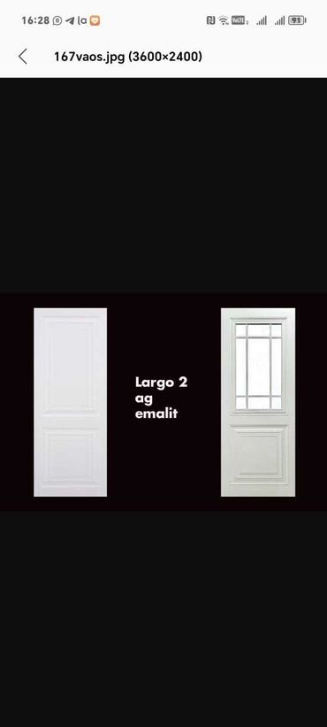 Otaq qapıları: Yeni Otaq qapısı Zamok ilə, Zəmanətsiz, Ödənişli quraşdırma, Pulsuz çatdırılma — 34