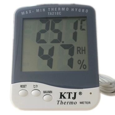 termometr: Termometr ve nemi̇şli̇k ölçen ktj-238a 100% zavod istehsalıdır ”ktj “