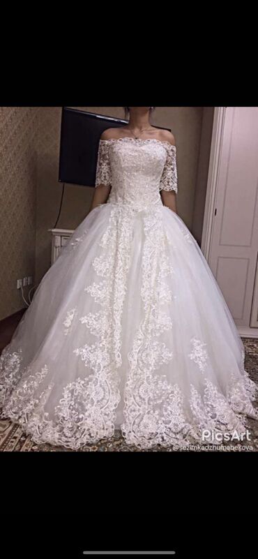 платье кастюм: Шикарное свадебное платье, покупала в Турции,надевала один разна
