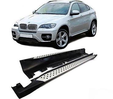 Pragovi i sajtne: BOCNI PRAGOVI STEPENICE GAZISTA BMW X6 E71 | NOVI Bocni pragovi - — 4