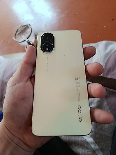 baku electronics qaz paneli: Oppo A38, 128 GB, rəng - Qızılı, Barmaq izi — 5