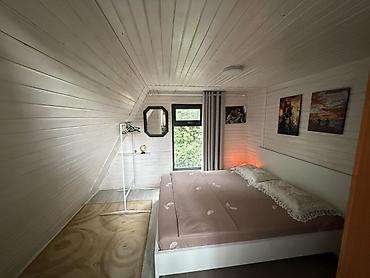 этажный дом: Каркасный дом A-Frame с большой крытой террасой — 3