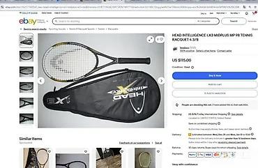 Stoni sportovi: HEAD tenis reket – Intelligence i.Prestige - Model: HEAD Intelligence — 11