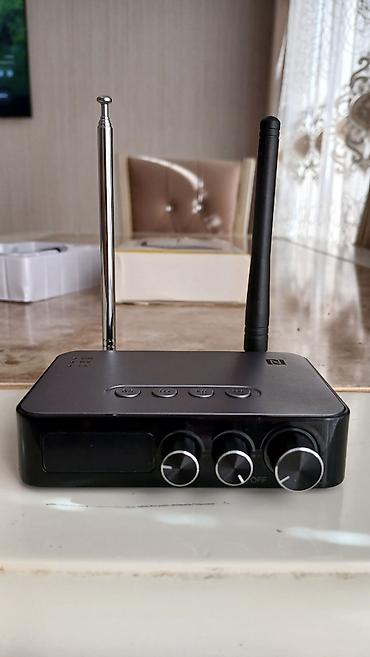 bluetooth: Rəqəmsal Bluetuz audio adapder həm radio həm mikrafon həm flaşkart — 6