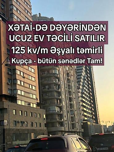 ev satilir baki: Xətai rayonunda daşınmaz əmlak – tam sənədlərlə, kupça ilə. • Ümumi — 1