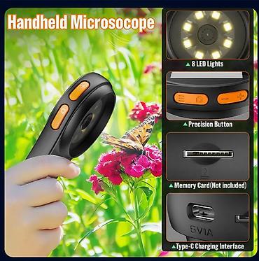 Видеокамеры: Продаю цифровой микроскоп для просмотра мелких деталий 500-кратное at lalafo.kg — 14 Видеокамеры: Продаю цифровой микроскоп для просмотра мелких деталий 500-кратное — 14