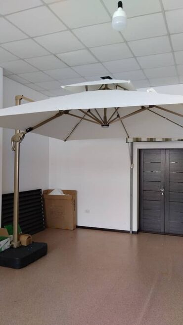нурбур мебель: Зонты 3×3 Цвет: белый,бежевый,бордо Работает от солнечной батареи и