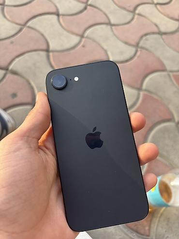 iphone s6: IPhone 16e, Новый, 128 ГБ, Midnight, Защитное стекло, 98 % — 1