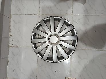 disk teker merkezi: Avtomobil təkər qapağı (kalpak) - Material: Plastik - Rəng — 1