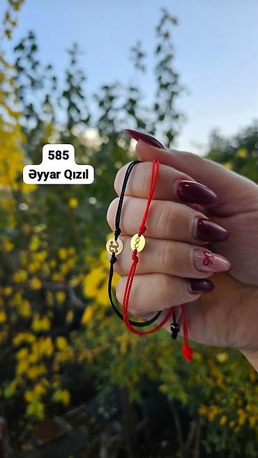 poladan qolbag: Bilərzik, Sarı qızıl, 585 Əyar — 4