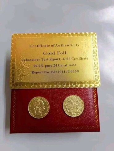 Ostalo: 🪙🪙🪙 Franc Jozef dukati 24K pozlata 🪙🪙🪙 🪙  Uz dukat dobijate Sertifikat — 8