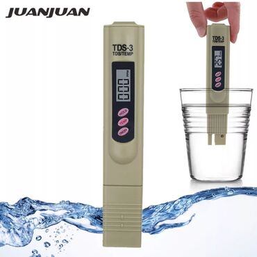 hidravlik press satilir: Suyun temizliyini, codluğunu gösteren Tds3 su testerleri artıq topdan