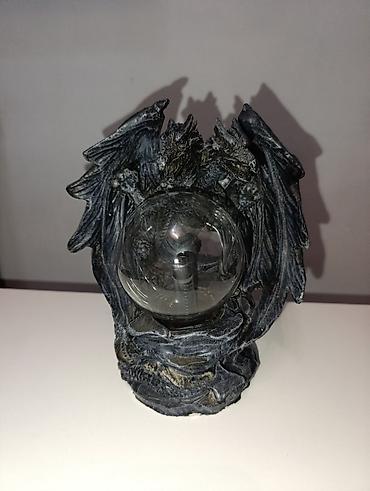 ofinger za stvari: Dekorativna lampa – “Zmajeva kristalna kugla” - Figura dva zmaja — 1
