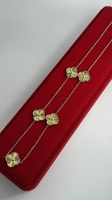 nike tech flecce: Золотые цепочки Van Cleef тренд года 585проба Италия Акция гр 9000с — 1