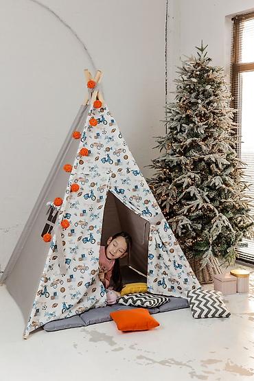 Палатки и домики: Вигвамы ⛺️ от производителя! Оптом и в розницу. Толстые деревянные — 8