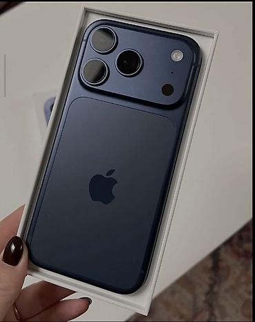 IPhone 17 про макс синий (Midnight/Blue) в комплектной коробке