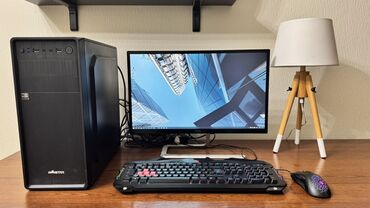 меняю на комп: Компьютер, ядролор - 16, Оюндар үчүн, Колдонулган, AMD Ryzen 7, NVIDIA GeForce GTX 1050 Ti
