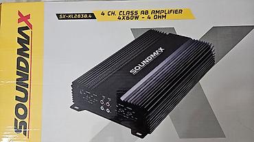 ariston 50: SOUNDMAX SX-KL2838.4 – 4 kanallı Class AB səs gücləndiricisi Əsas — 1