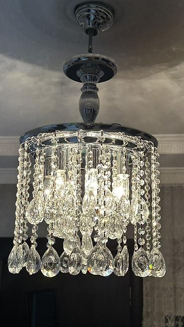 neman xrustal instagram: Çılçıraq, 7 lampa, Şüşə — 4