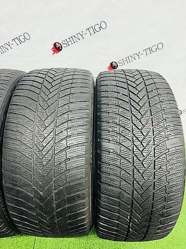 ось: Шины 255 / 40 / R 20, Зима, Б/у, Комплект, Легковые, Bridgestone — 2