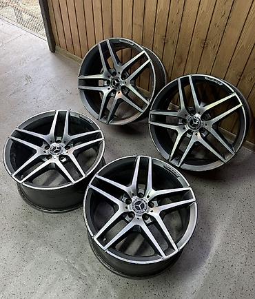 Диски: Литые Диски R 19 Mercedes-Benz, Комплект, отверстий - 5, Б/у — 3