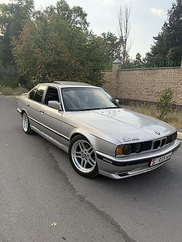 Унаа: BMW 5 series: 1991 г., 2.5 л, Кол менен иштөөчү, Бензин, Седан — 7