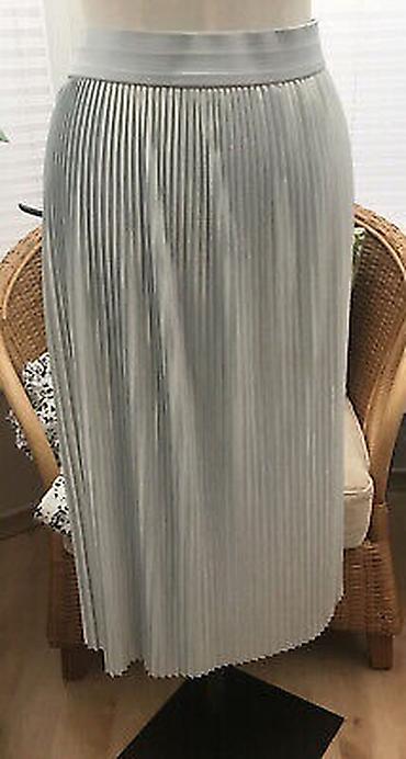 Юбки: Плиссированная юбка с эффектом металлик Бренд: Mango Размер: M/L Цвет — 2