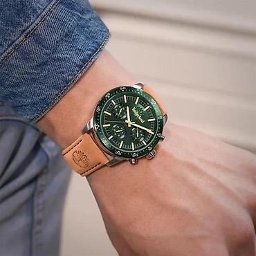 Ručni satovi: AKCIJA - TIMBERLAND Parkman TDWGF0029001 - 44mm - Zelena Potpuno nov — 1