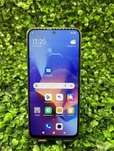 купить маленький телефон: Redmi, Redmi Note 10, Б/у, 64 ГБ, цвет - Белый, 2 SIM