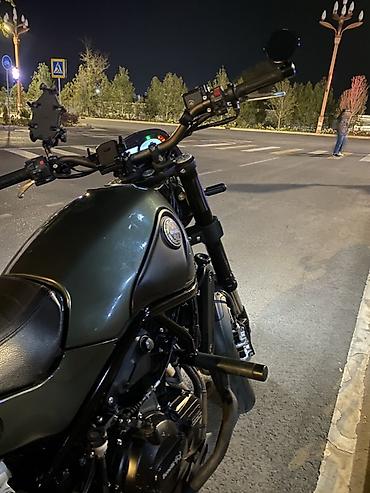black ice: Классический мотоцикл 500 куб. см, Бензин, Взрослый, Б/у — 2