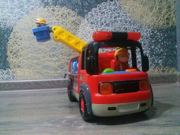 Oyuncaqlar: Uşaq üçün işıqlandırmalı oyuncaq ekskavator/buldozer usaq dunyasi — 23