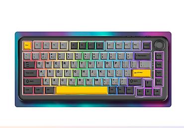 logitech superlight 2: Клавиатура, Ajazz, Механическая, Bluetooth, Проводное подключение, Размер: 75% — 10