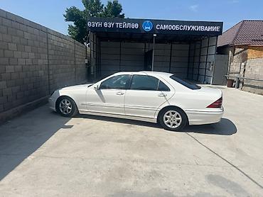 седенья: Mercedes-Benz S-Class: 2001 г., 4 л, Автомат, Дизель, Седан — 2
